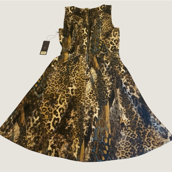 Jennifer Lopez Animal Print Dress - Picture 4 of 4